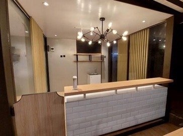 Desain interior resepsionis